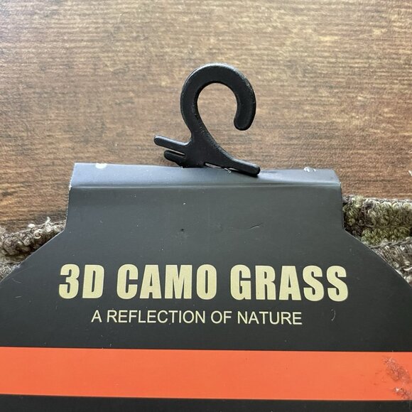 QuietWear 3D Camo Grass Neck Warmer Hunting Reversible One Size OS - Picture 3 of 7